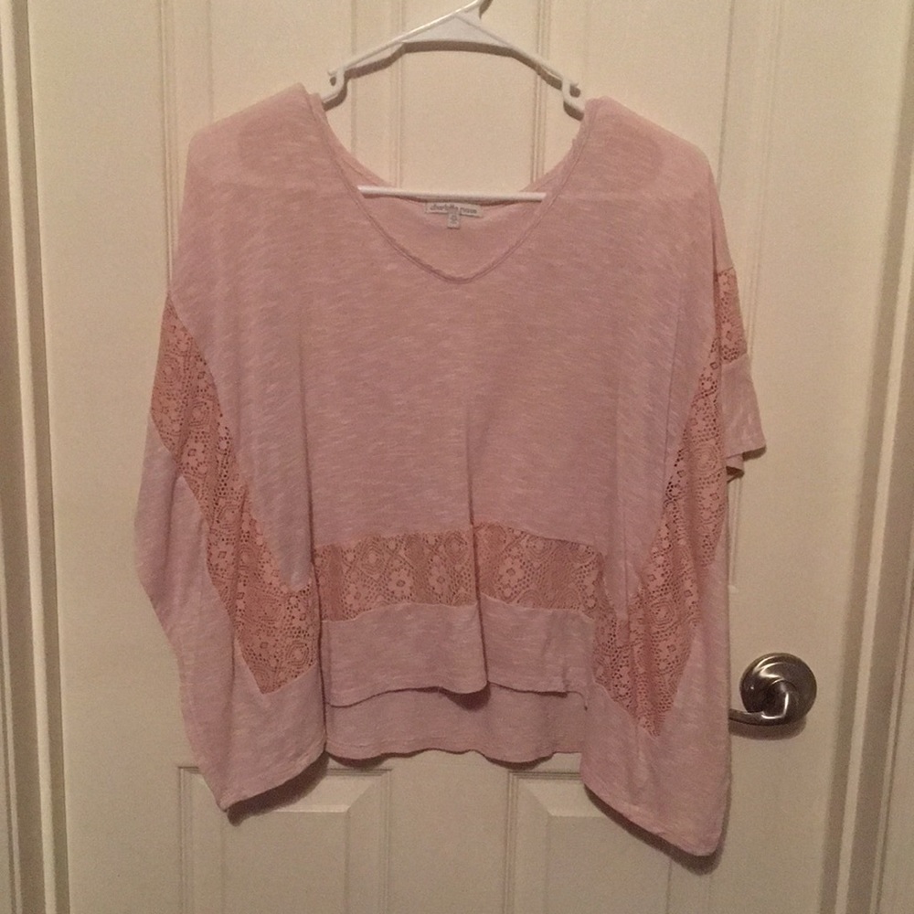 Pink Flowy Blouse